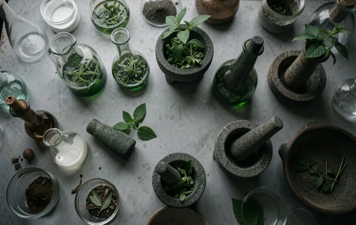 Botanical study of Indonesian herbs